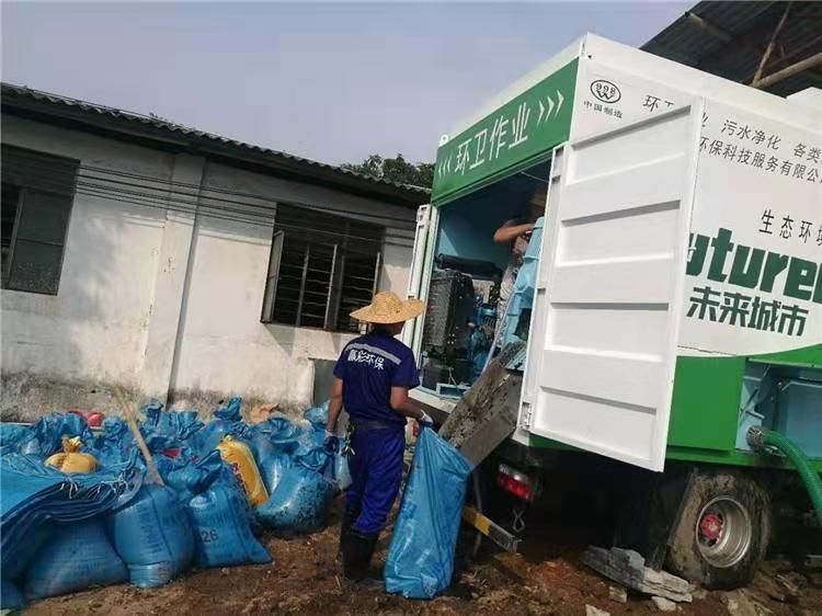 盘锦工业污泥压干处理